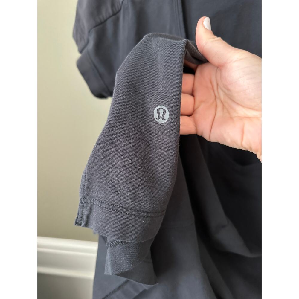 Lululemon Day Tripper Dress Black Large Womens - Picture 4 of 5